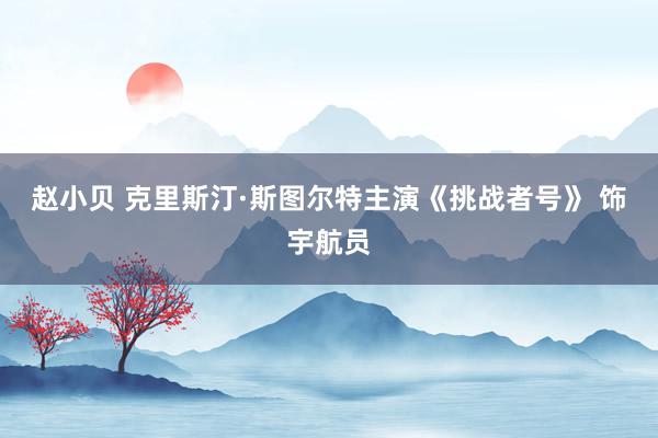 赵小贝 克里斯汀·斯图尔特主演《挑战者号》 饰宇航员